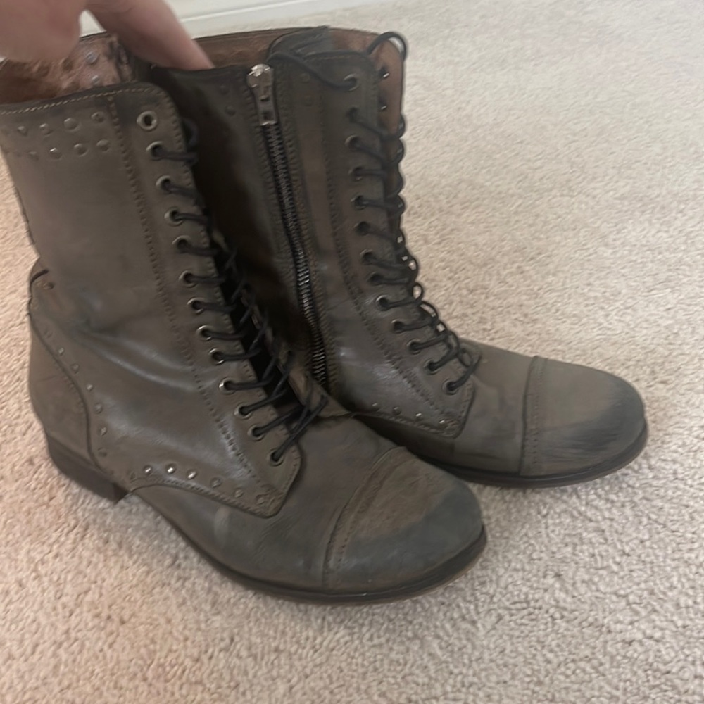 Diesel combat boots